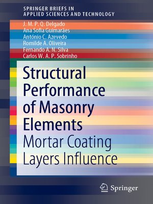 cover image of Structural Performance of Masonry Elements